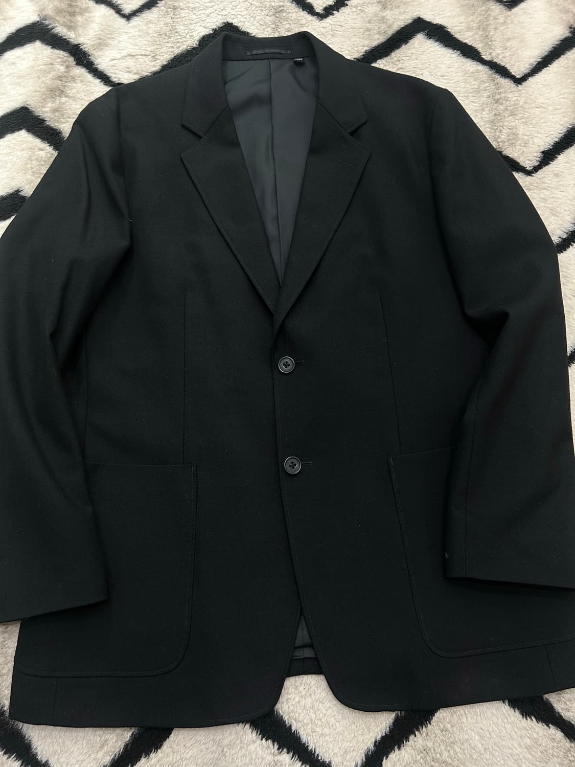 [XL]유니클로x르메르 블레이저/블랙 상품이미지1