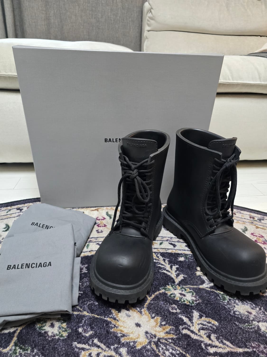 발렌시아가 스테로이드 부츠 42size 상품이미지1