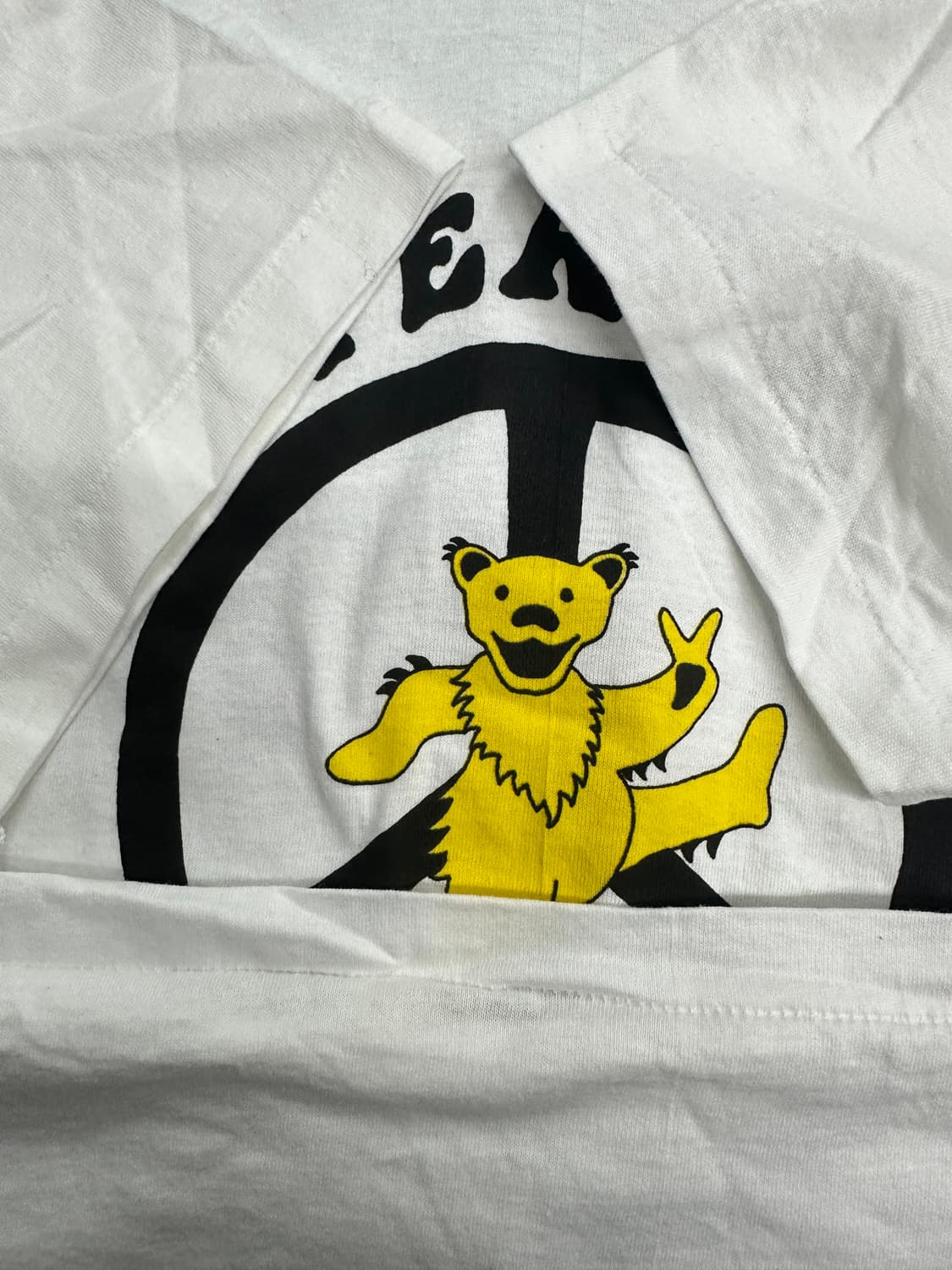 Late 80s 그레이트풀데드 댄싱베어 티셔츠 L 상품이미지4