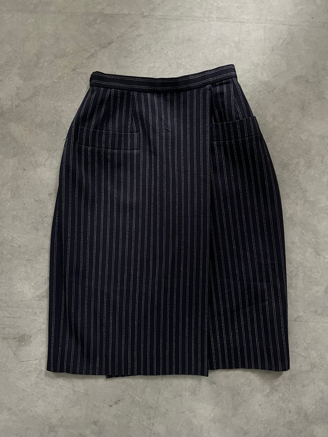 Balenciaga 발렌시아가 네이비 스트라이프 셋업 상품이미지6