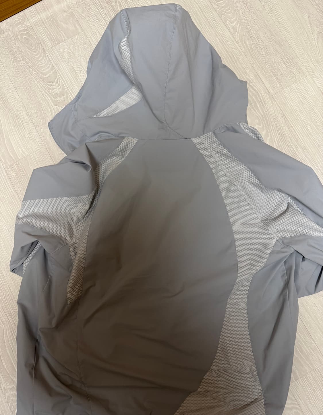 산산기어 메쉬자켓 바람막이 스카이블루 25SS 상품이미지3