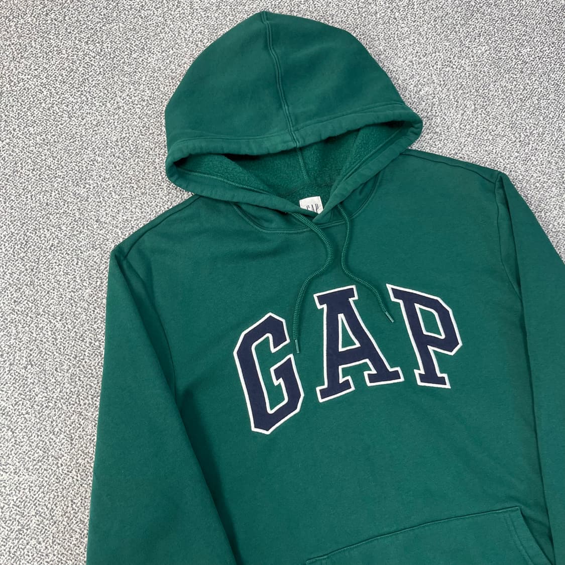 <갭 빅 로고 그린 후드티> No.1440 상품이미지4