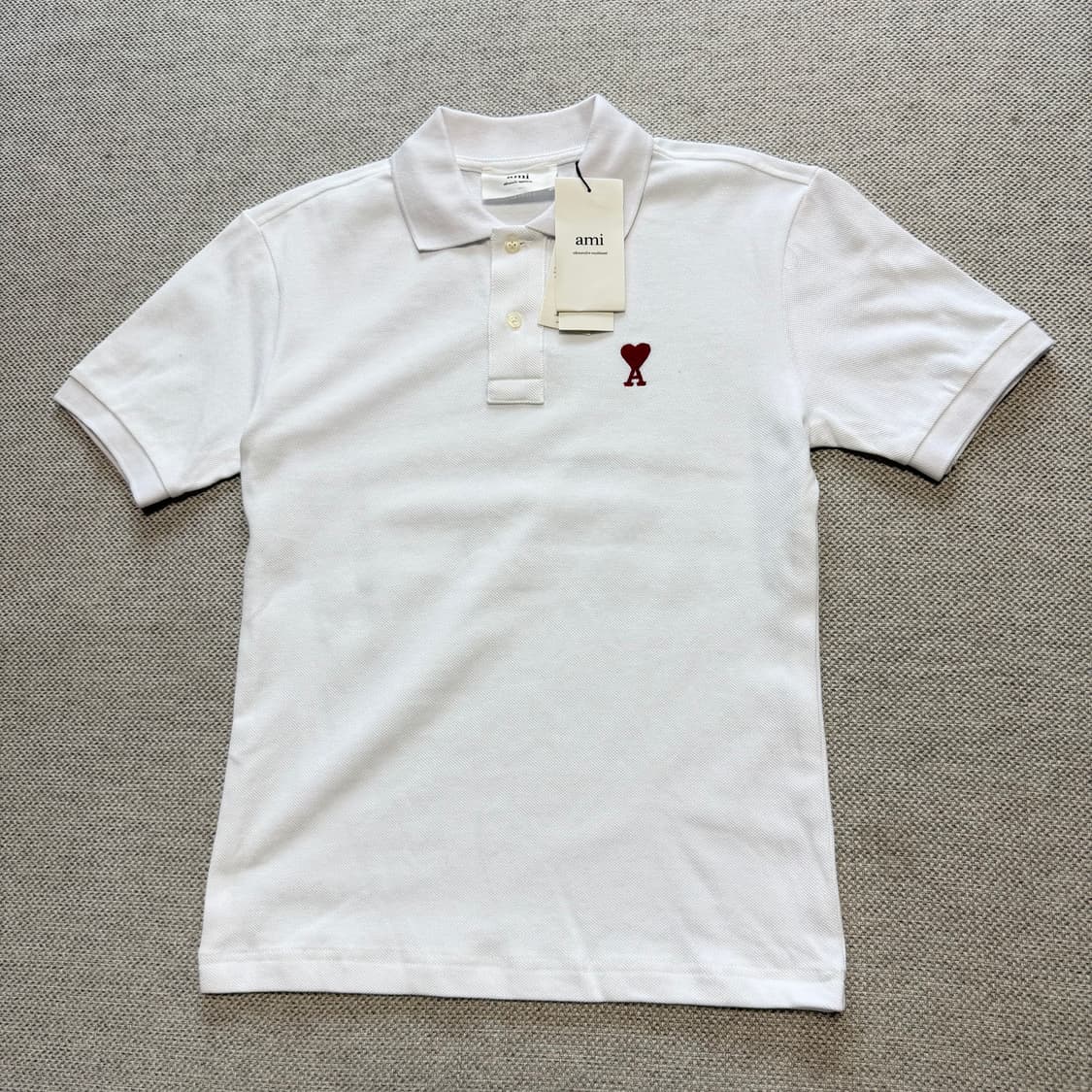 아미 로고 반팔 카라티 상품이미지1