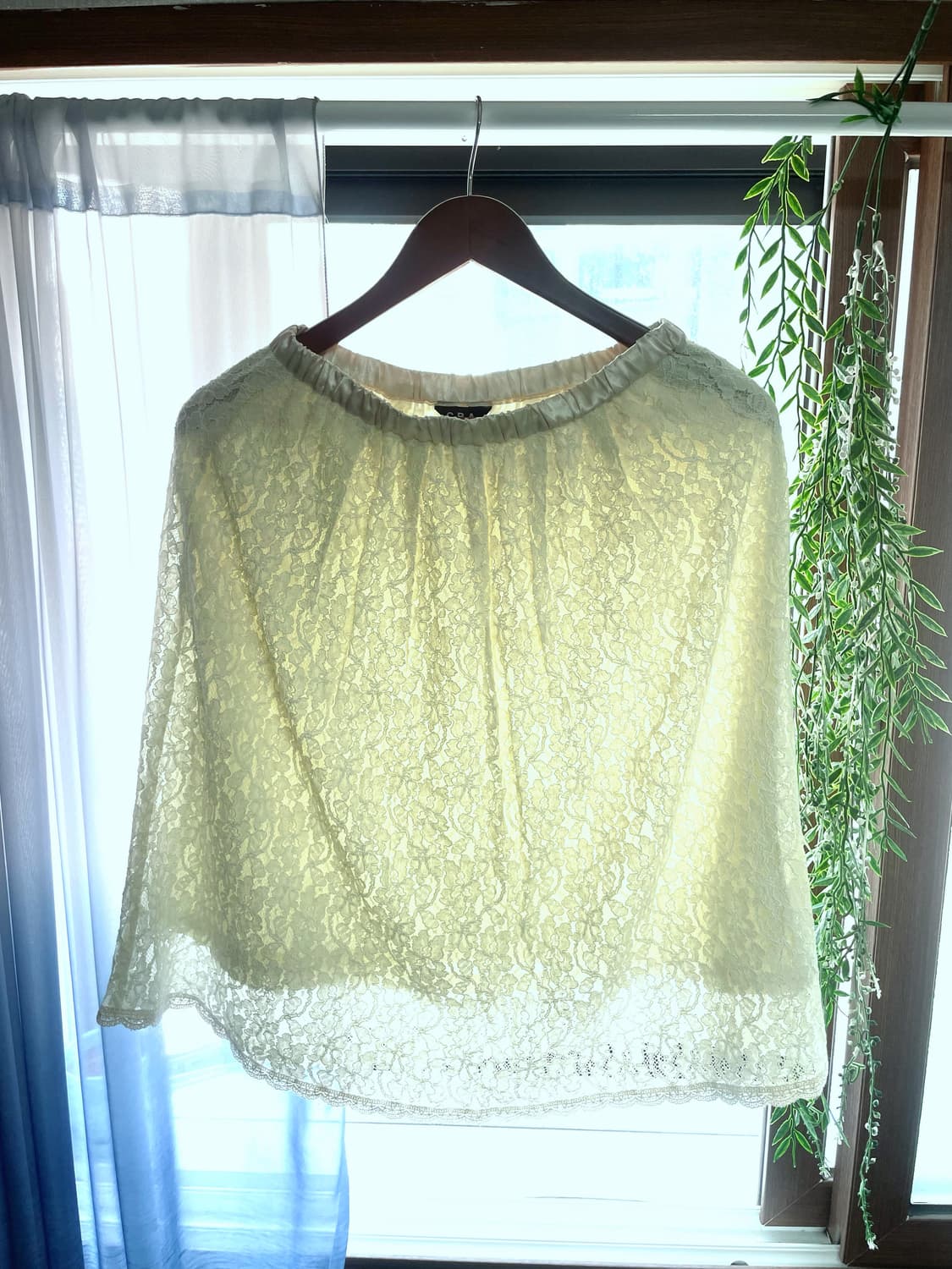 JP vintage white lace sk 상품이미지4
