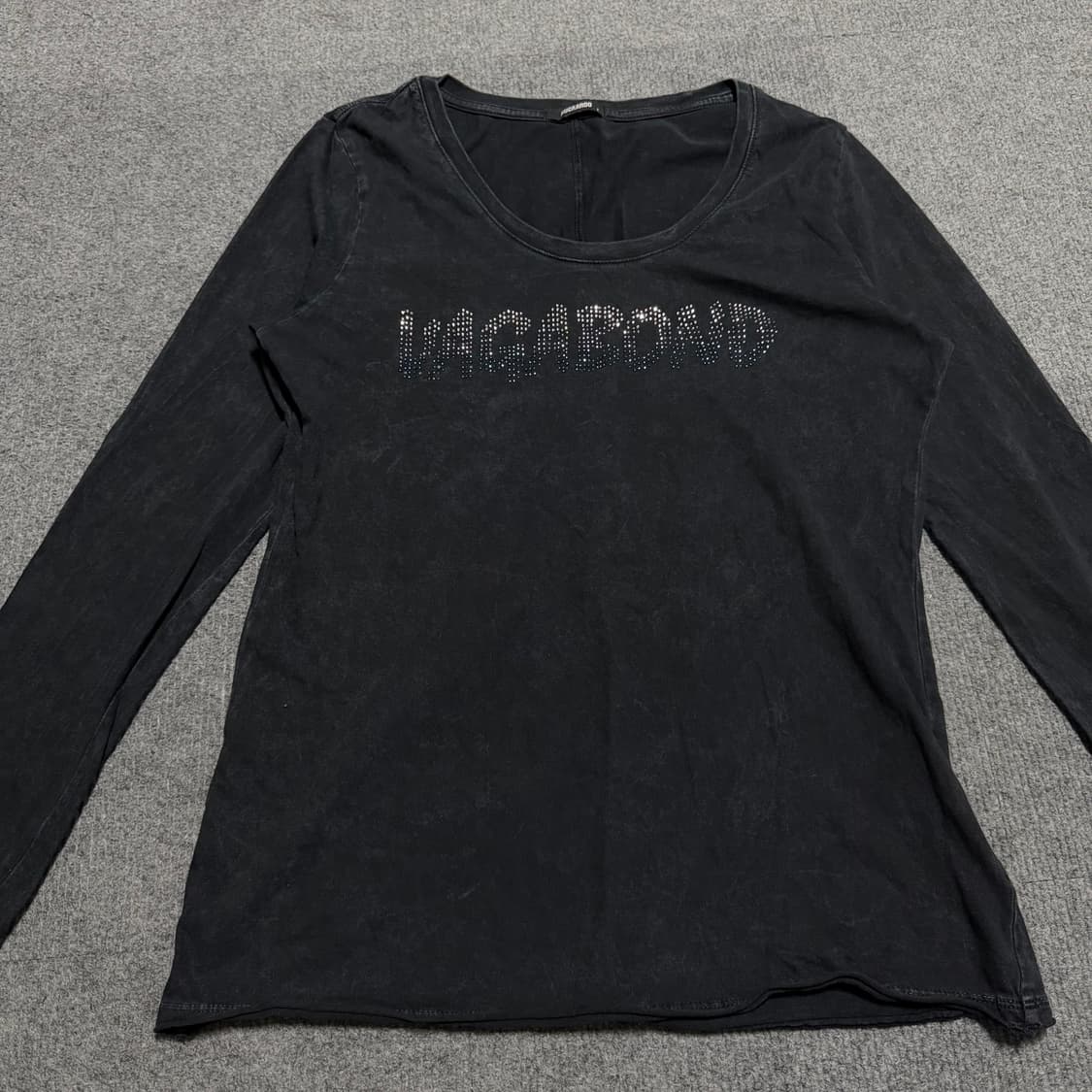 딱붙핏 버커루 네이비 긴팔티 S 상품이미지2