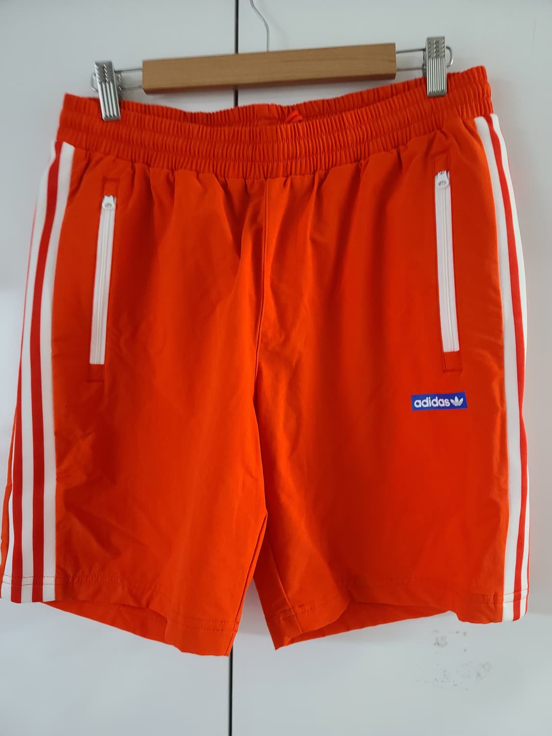 아디다스 삼선 반바지 주황색 105 상품이미지5