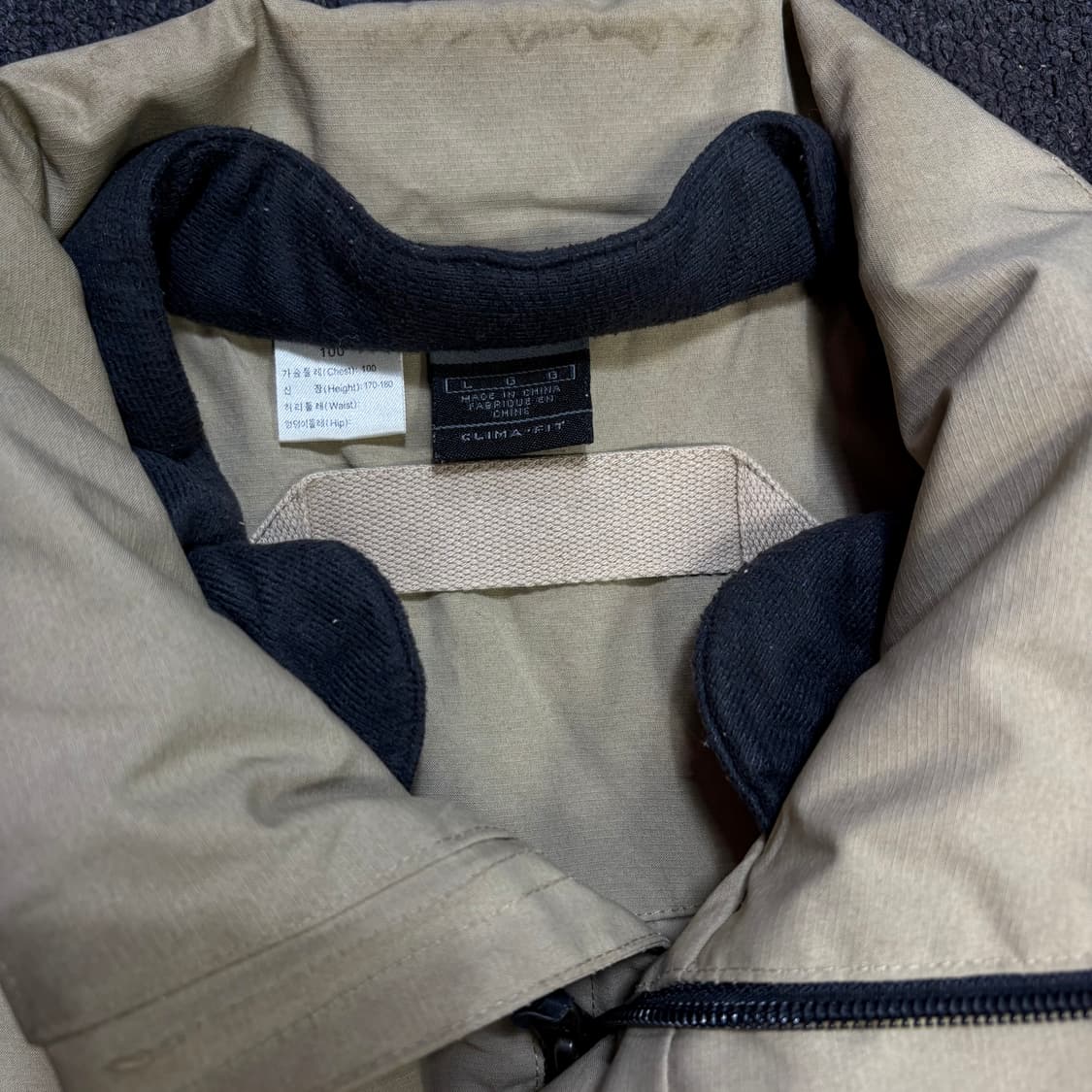 나이키 베이지 바람막이 L 상품이미지7