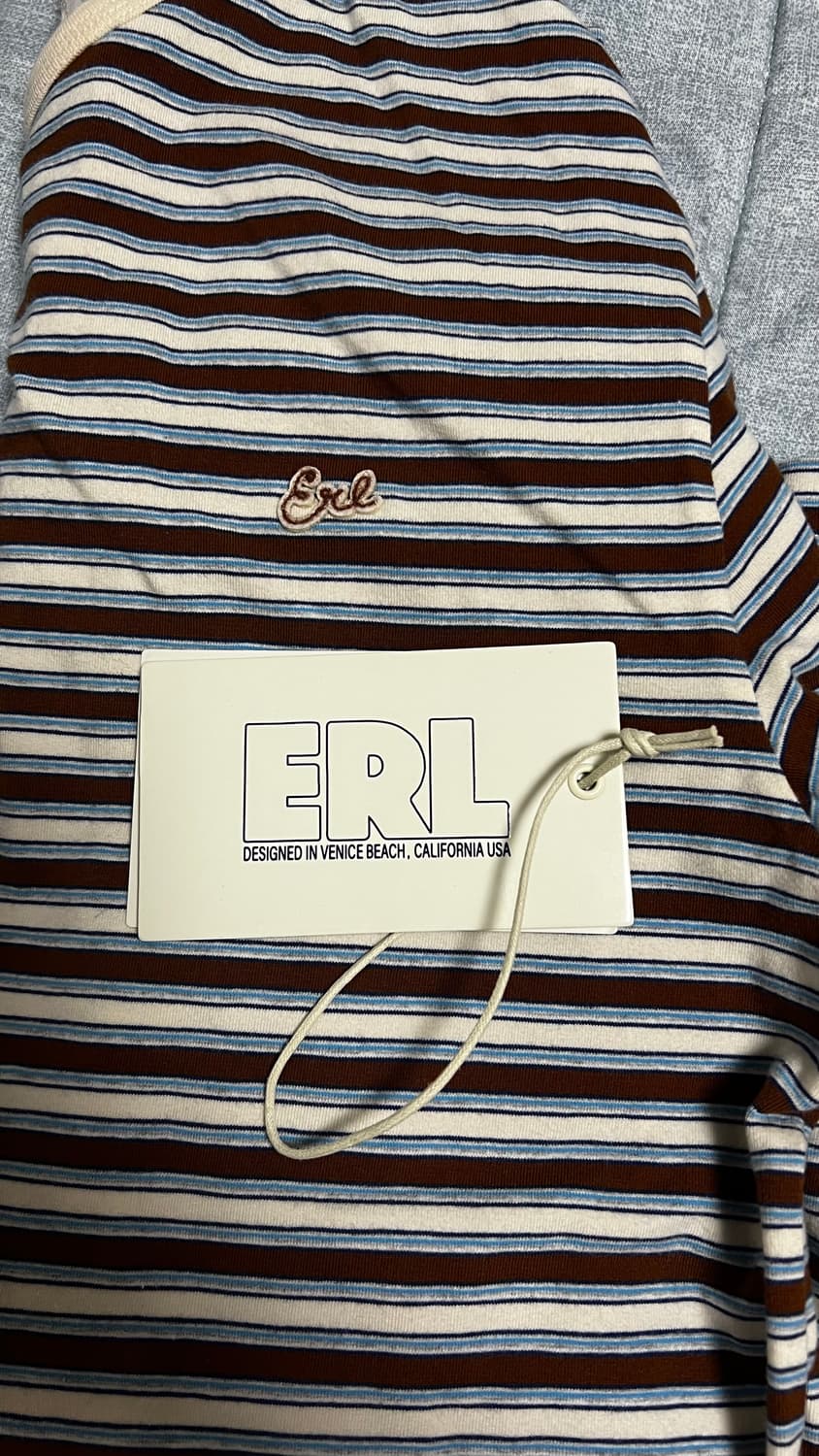 [L]erl 스트라이프 티 상품이미지2