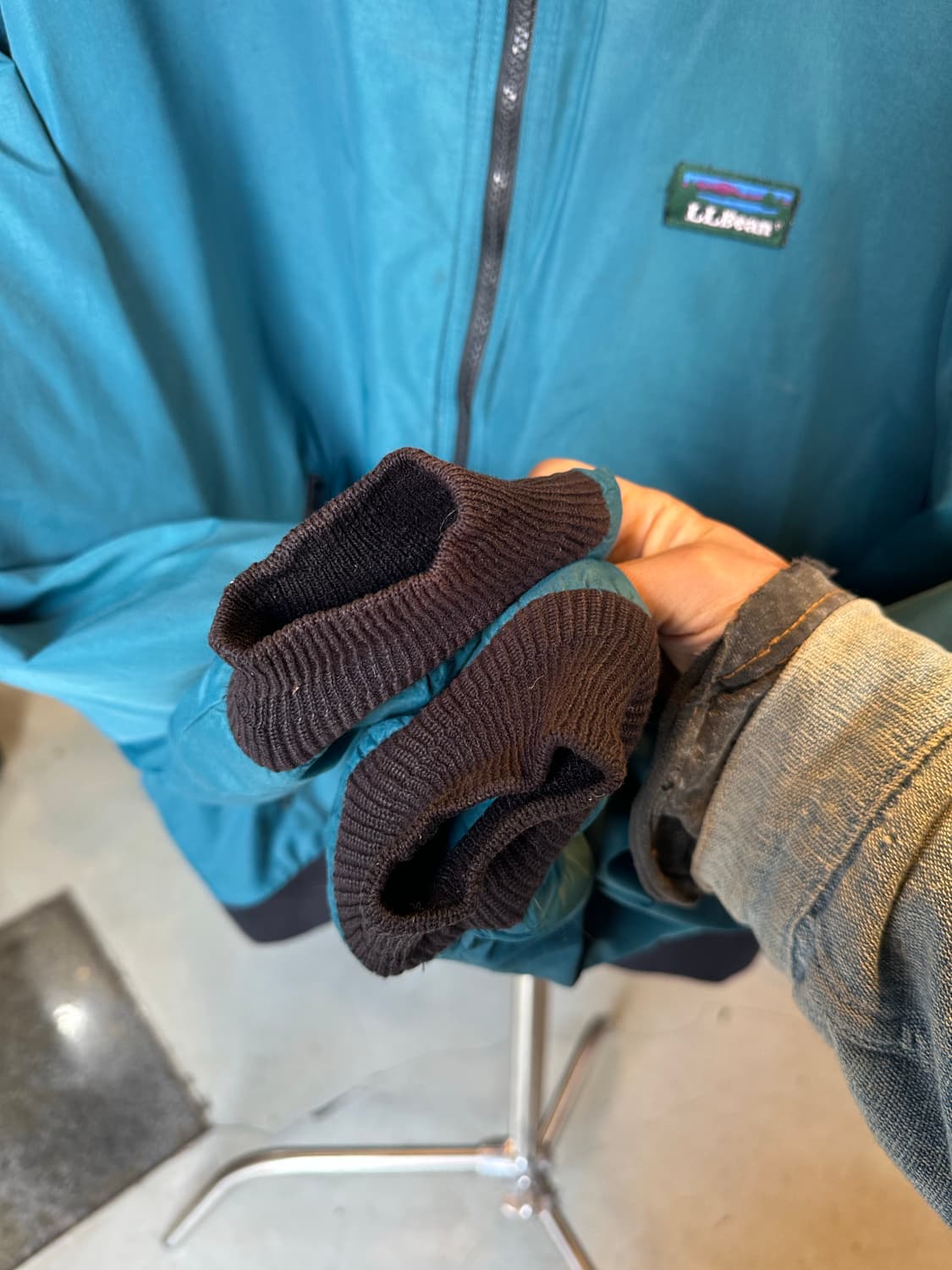 엘엘빈 나일론 후리스 윔업 트랙 자켓 상품이미지7