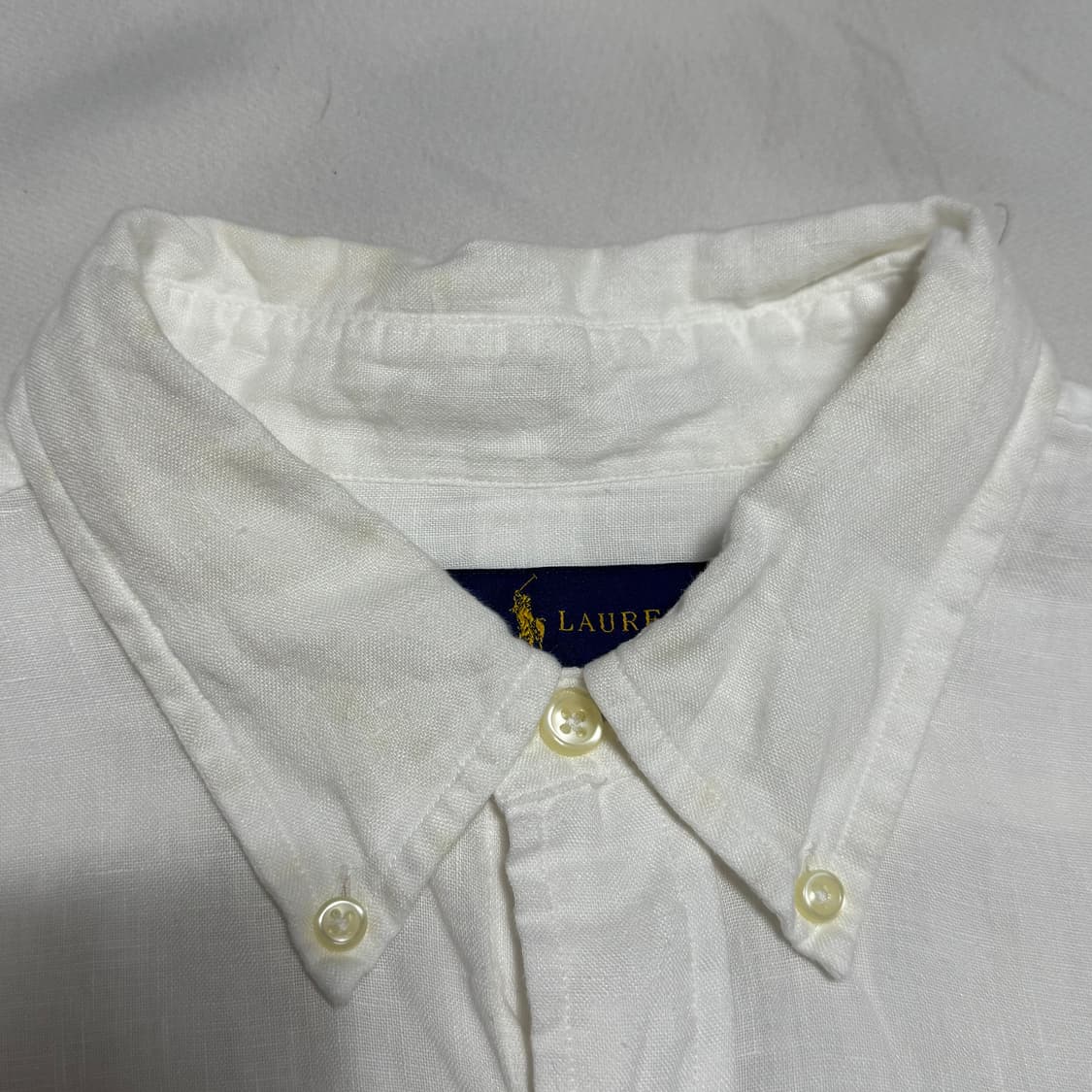 L 폴로랄프로렌 클레식핏 린넨 셔츠 상품이미지3