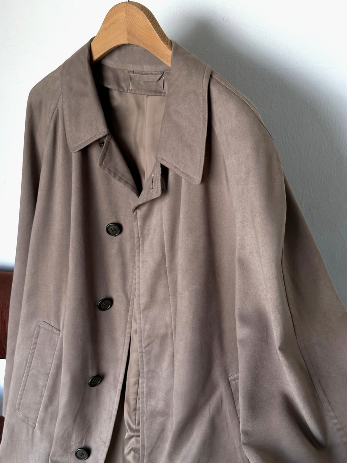 Peach skin soft touch soutien coat 상품이미지4