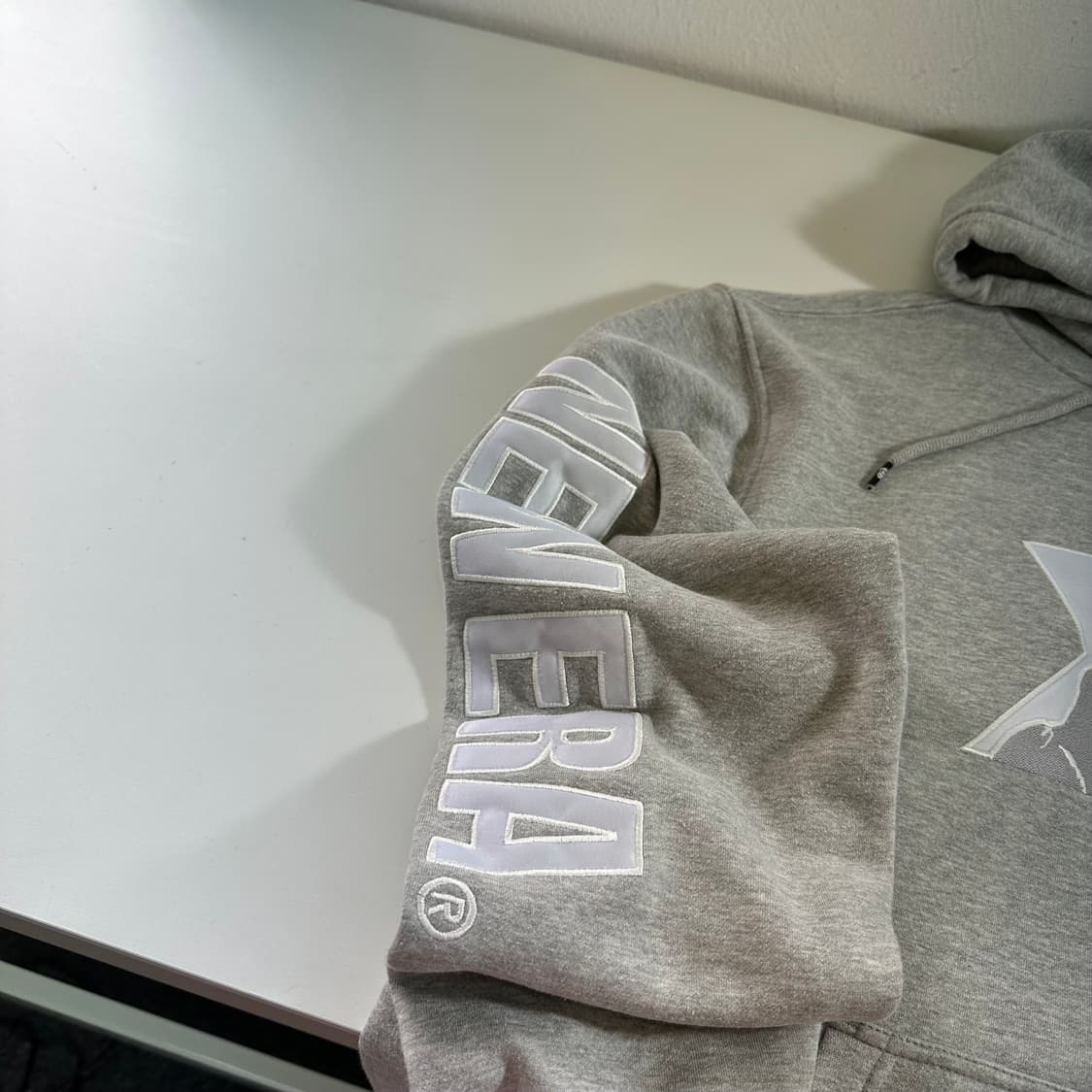 L 뉴에라 X 엑스라지 클리퍼스 그레이 백로고 후드티 상품이미지3