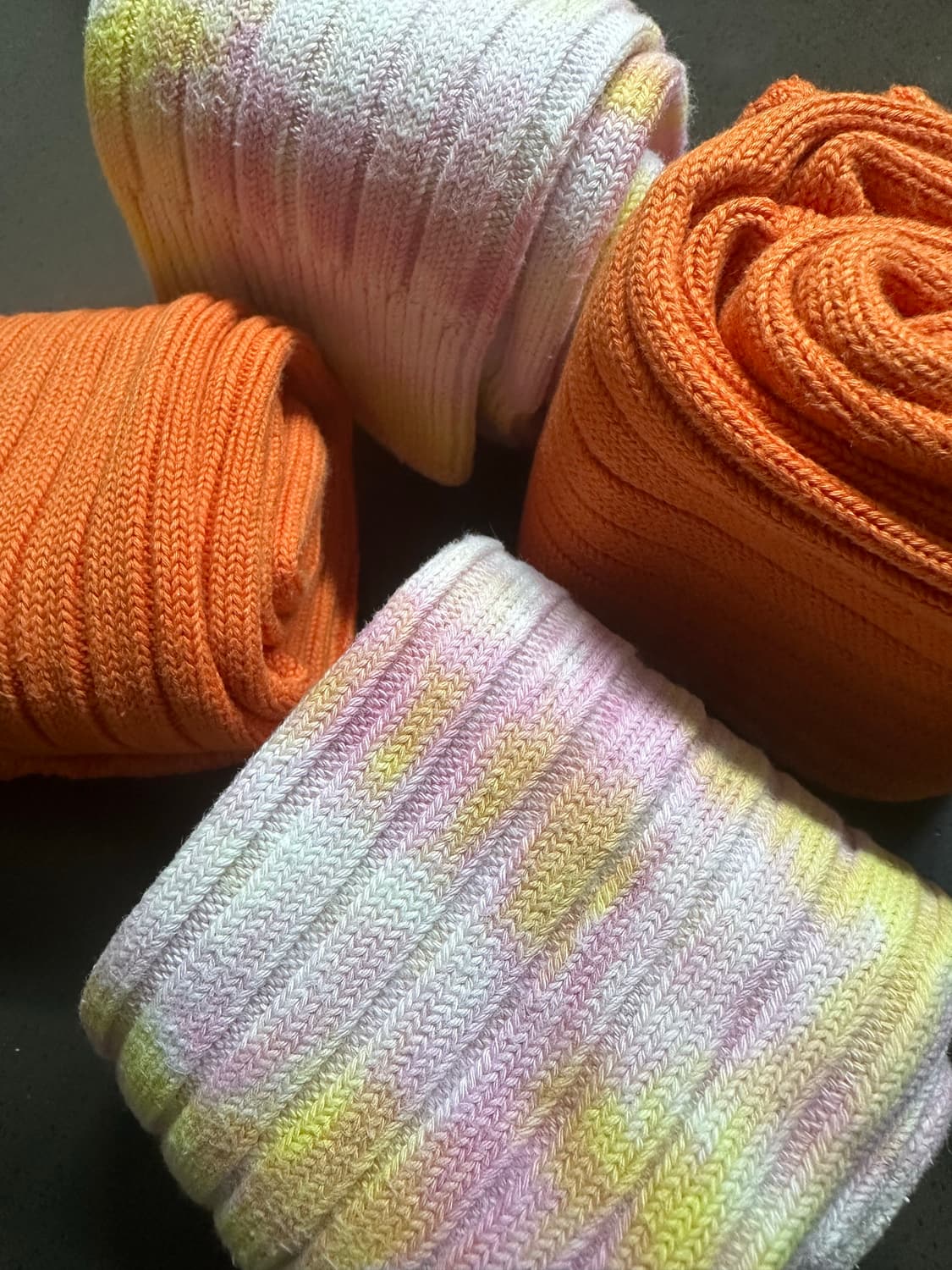 컬러 양말 세트(니시구치 쿠츠시타, 스투시) 상품이미지2