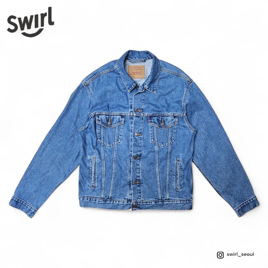90s Levis usa made 3rd trucker jacket 상품이미지1