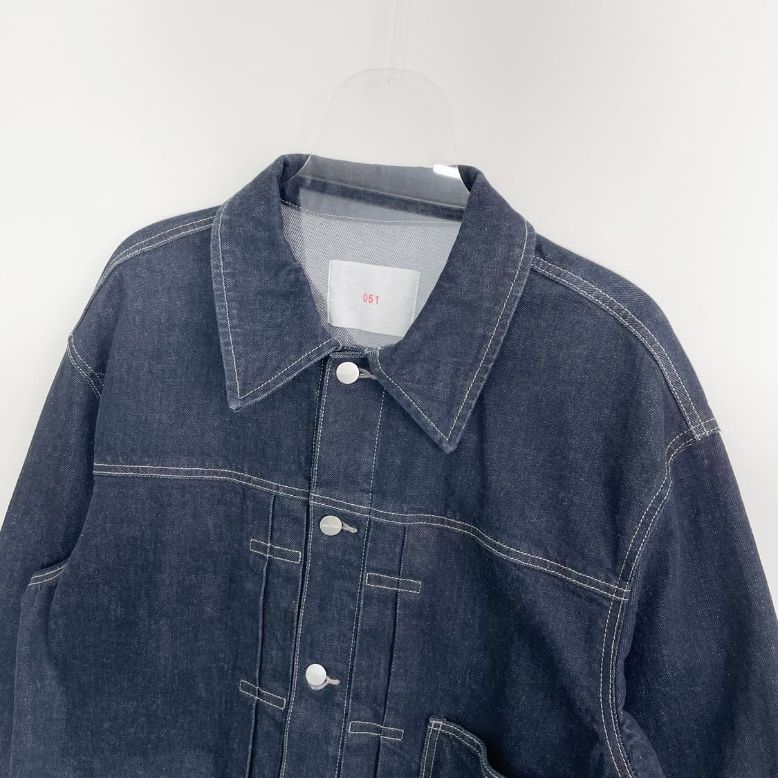 D2 플랙(PLAC) 딥블루 데님 자켓 051T S사이즈 상품이미지2