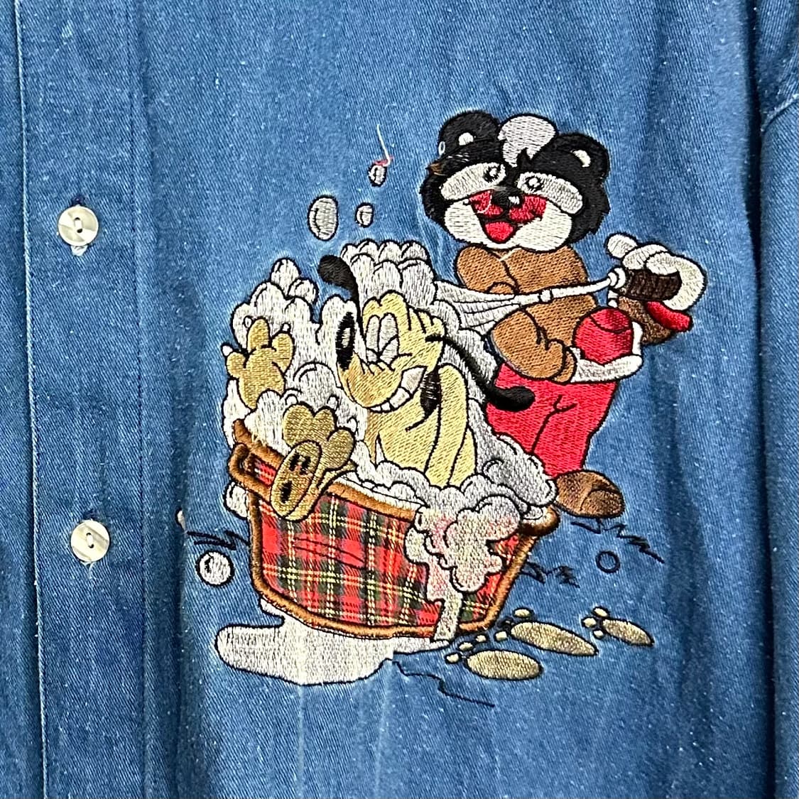 90‘s 루니툰 자수 셔츠 상품이미지6