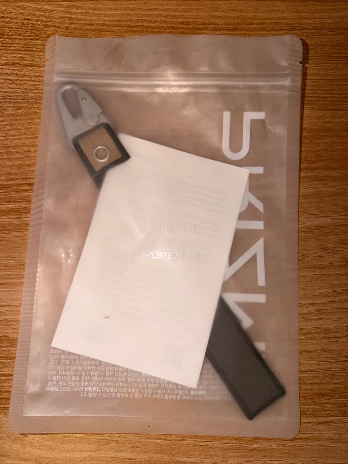 JIYONGKIM 지용킴 슈퍼73 키링 새상품 상품이미지3