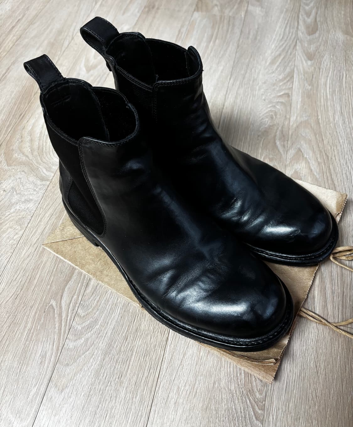 로맨틱무브 첼시부츠 R24H300 (홀스레더 블랙) 상품이미지3