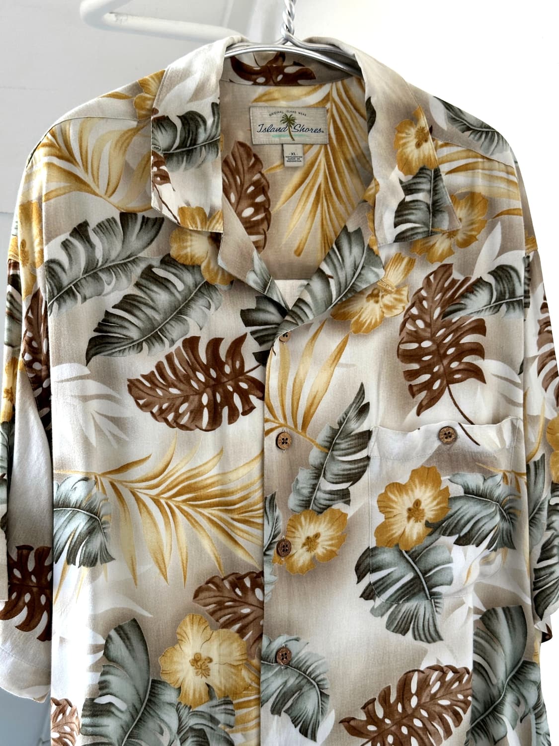 Rayon 100% patterned H/S shirt 상품이미지1