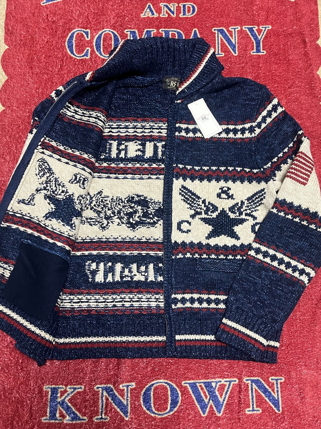 더블알엘 (RRL) 에어플레인 가디건 상품이미지2