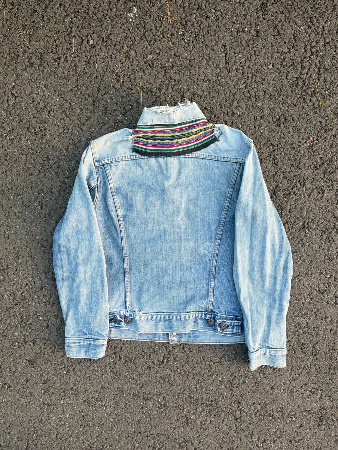 (생활고 급처할인)70s levis 70505 3rd usa 데님자켓 상품이미지2