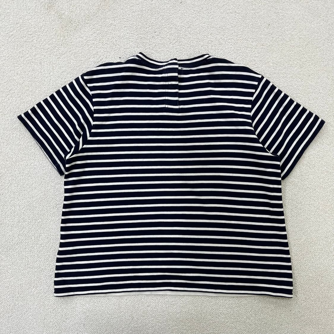 100 빈폴 여성 스트라이프 반팔티 0319M 상품이미지4