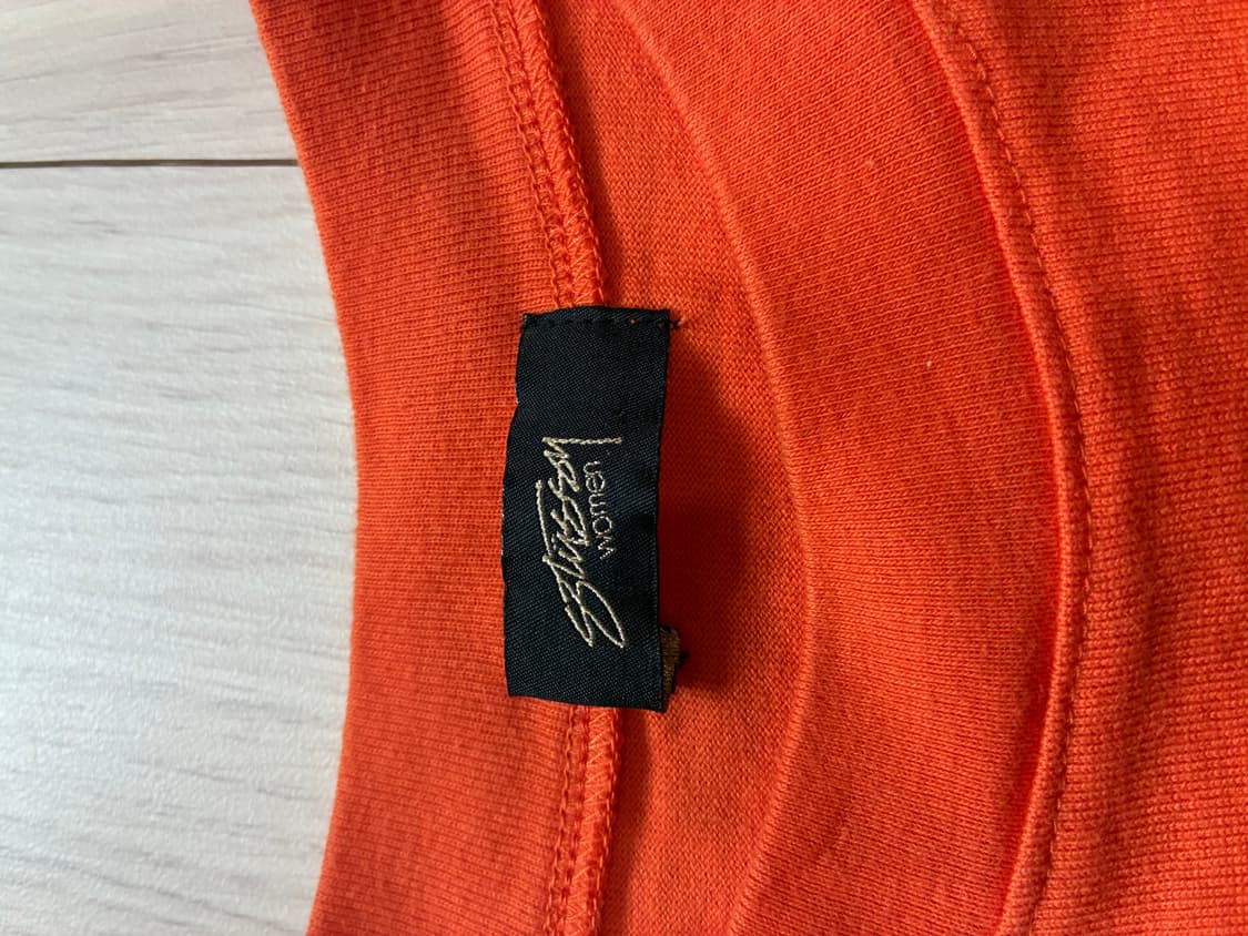 스투시 오렌지 크롭 반팔 🍊 상품이미지4