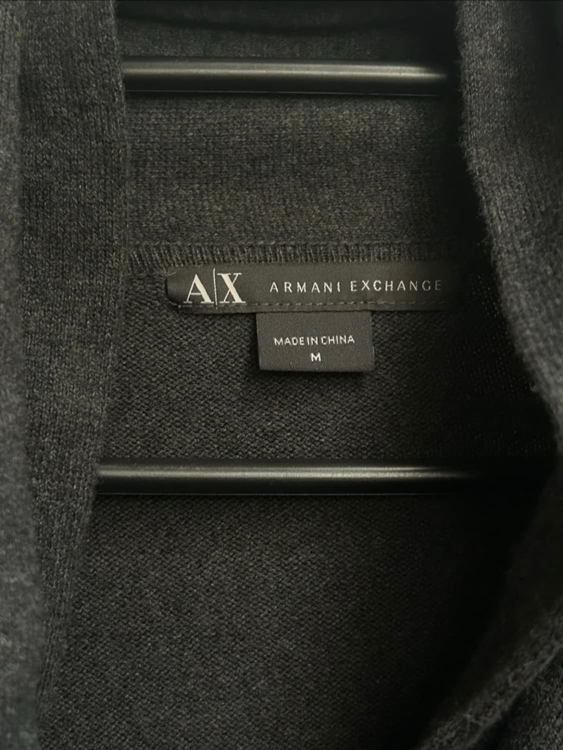 2000s 아르마니 익스체인지 드레이프 집업 상품이미지3