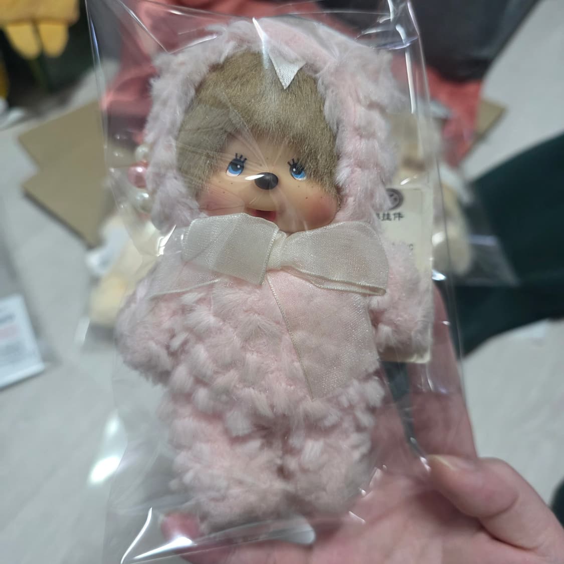 홍콩 핑크베어 몬치치 키링 상품이미지3