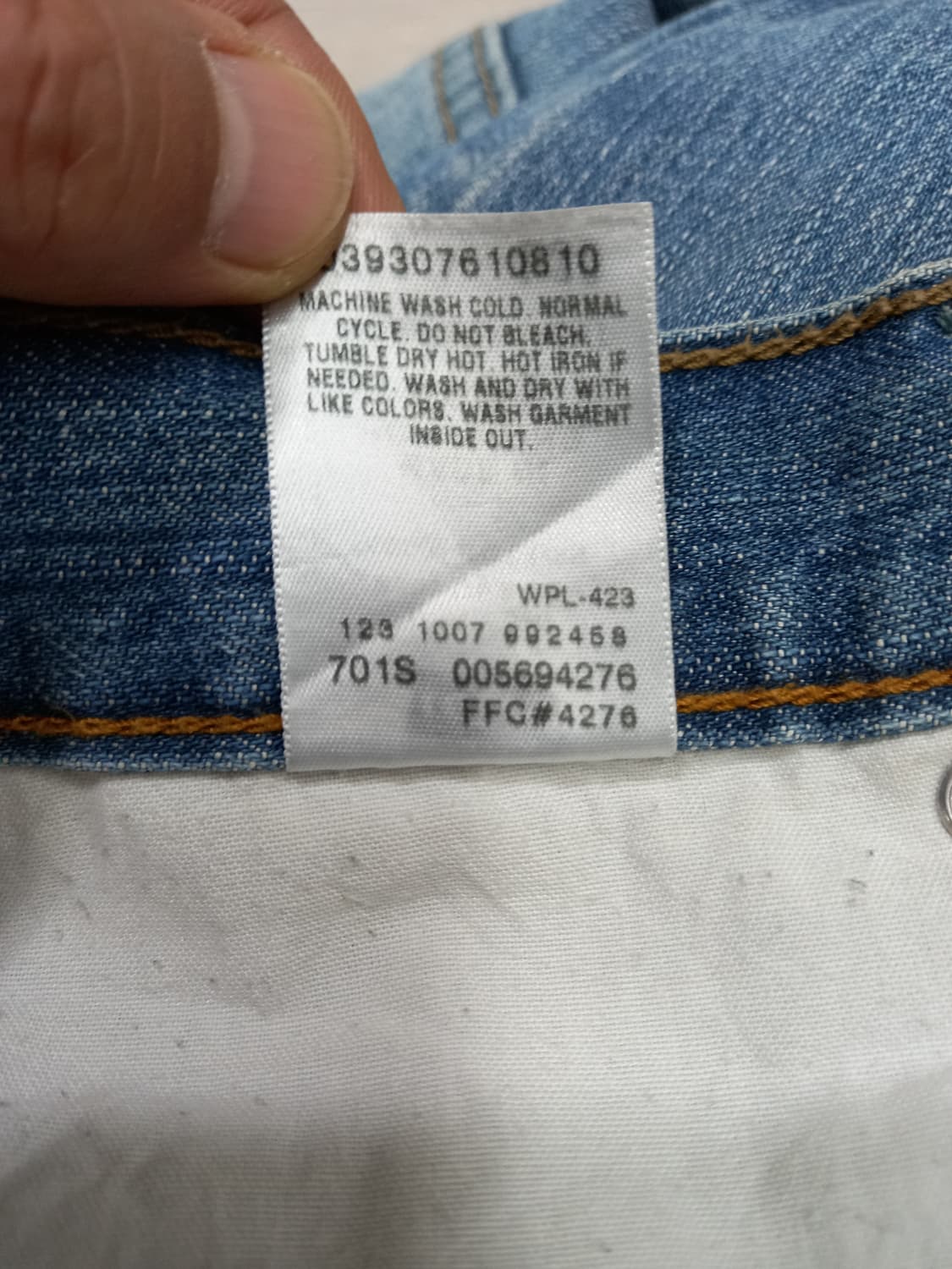 29-30 리바이스569 테이퍼드핏 슬림일자진 29-555 상품이미지9