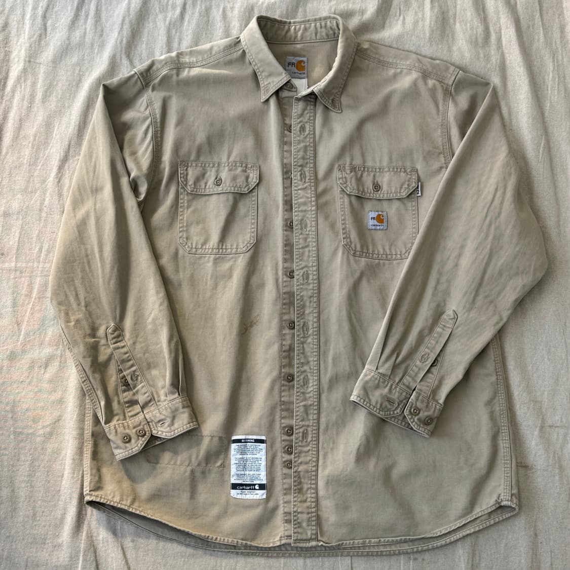 칼하트FR 빈티지 워크셔츠 105 ~ 110 상품이미지2