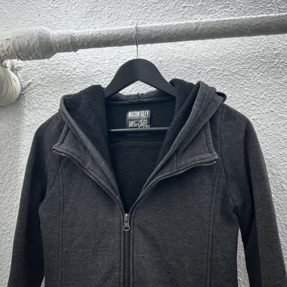 Masion gilfy charcoal double layered hoo 상품이미지6