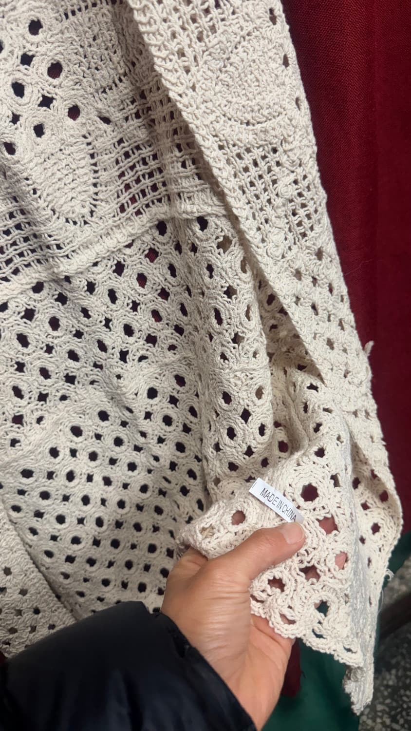 크로셰 니트 가디건 S 상품이미지4