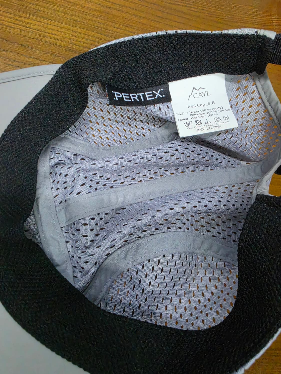 CAYL 케일 퍼텍스 Trail Cap S.B grey 상품이미지10