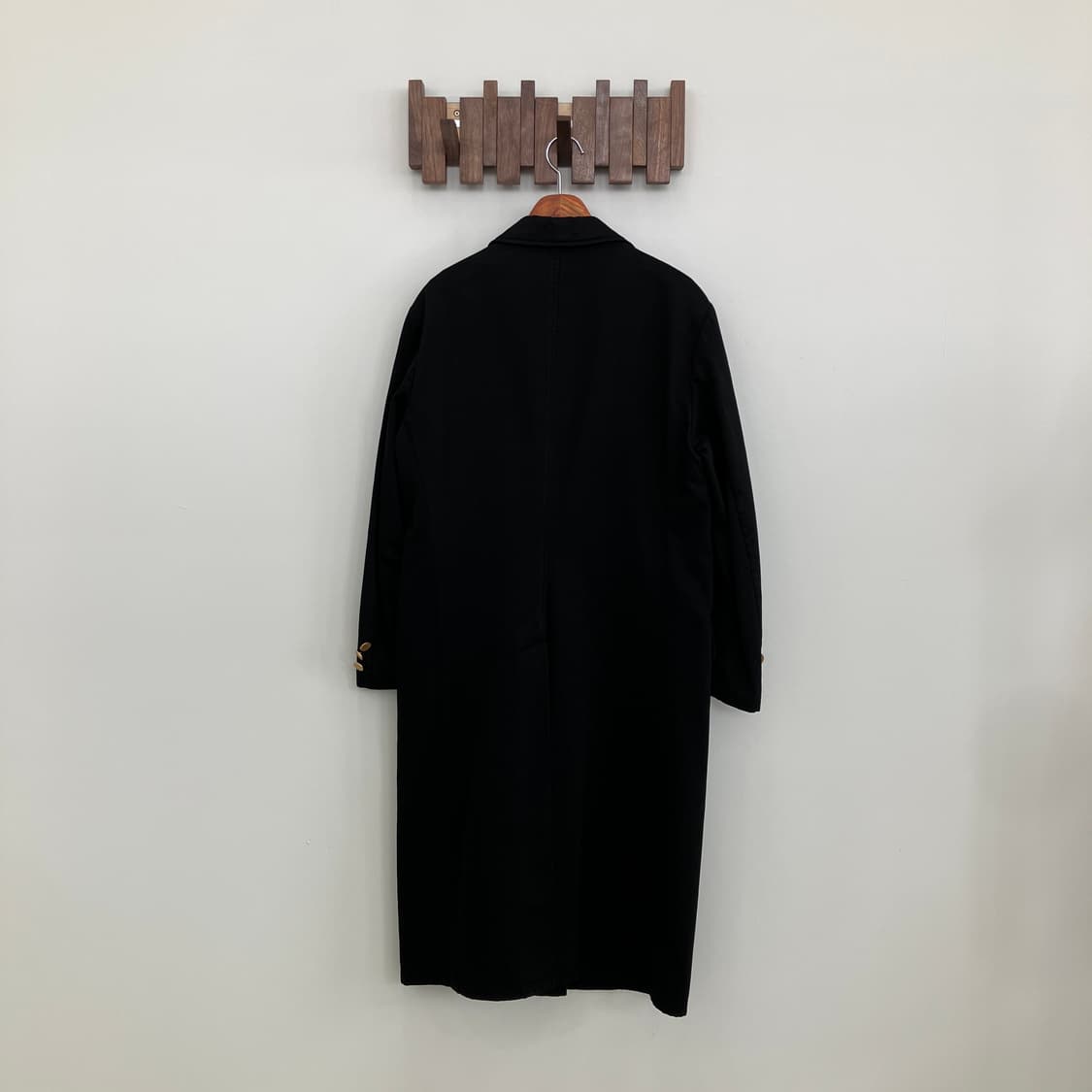 프라다 골드 버튼 코튼 롱 코트 상품이미지3