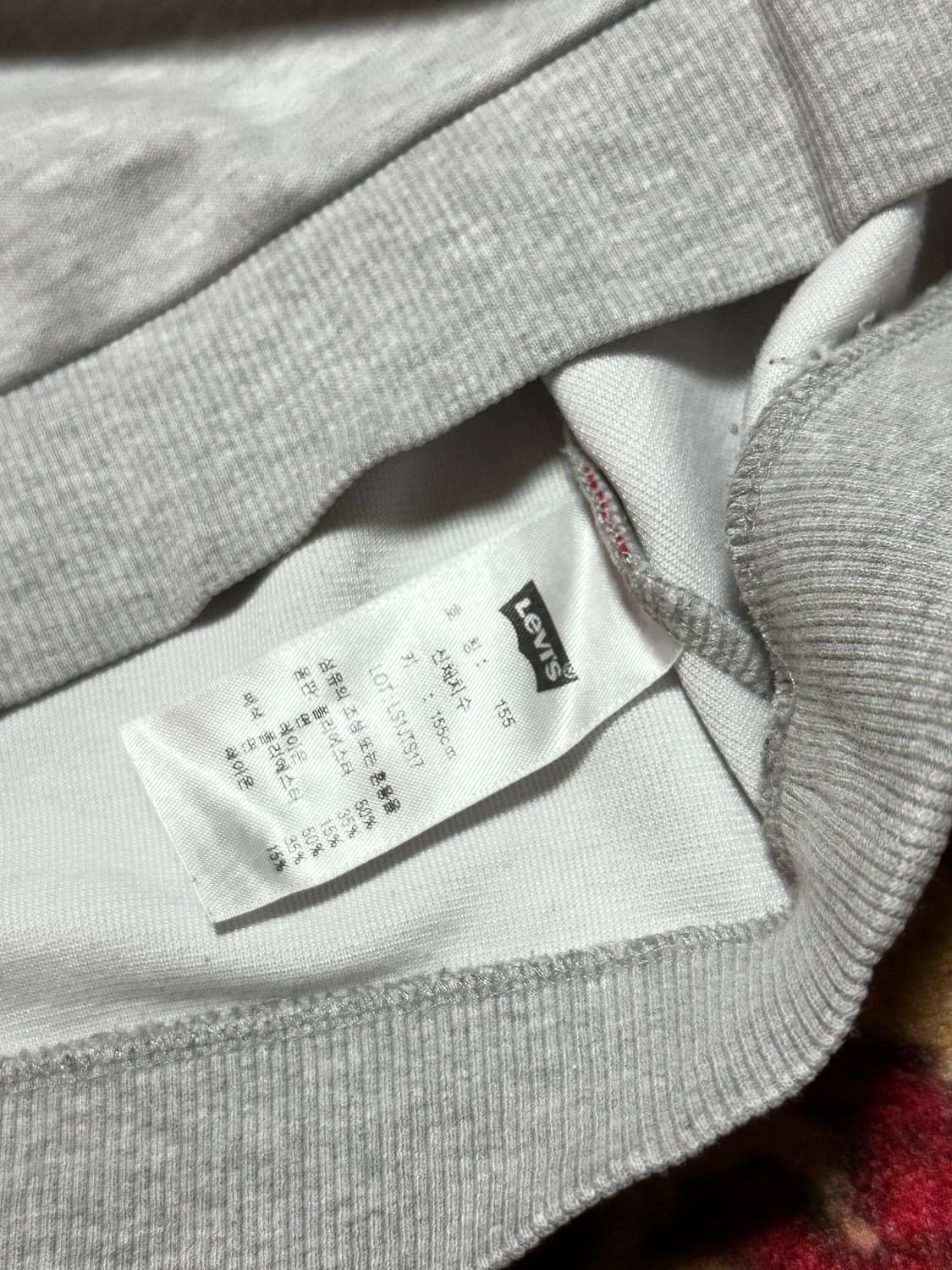 리바이스 투톤 나그랑 로고 스웻셔츠 상품이미지3