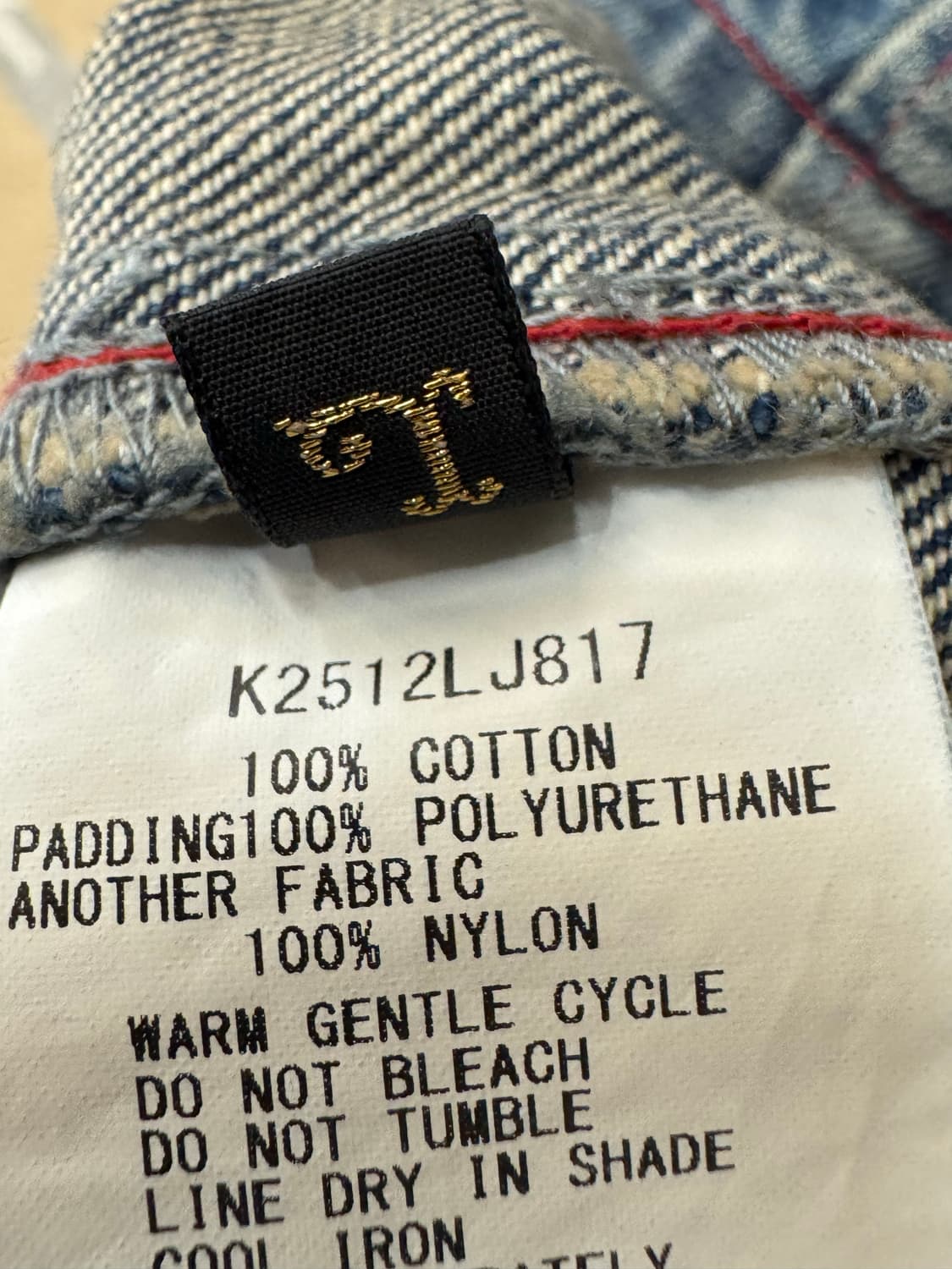 [3][L] 캐피탈 14온즈 데님 토도테레노 모토크로스 자켓 리메이크 상품이미지9