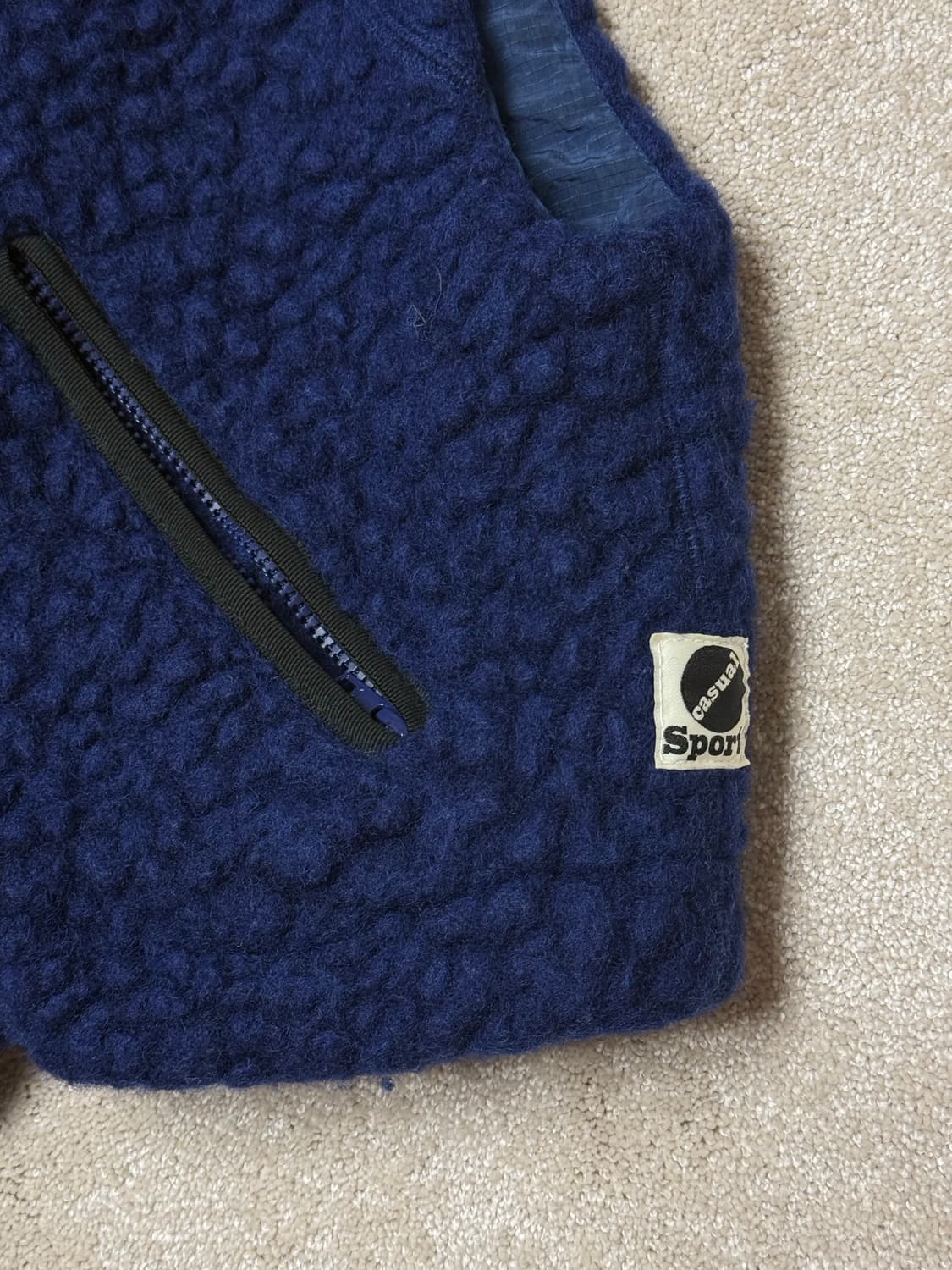 헤리티지플로스 울 파일 조끼 상품이미지2