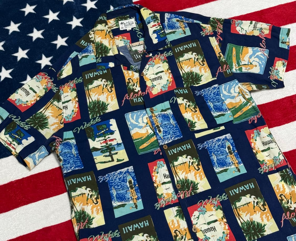 하와이안셔츠 오픈카라셔츠 빈티지hawaiian shirt vintage 상품이미지6
