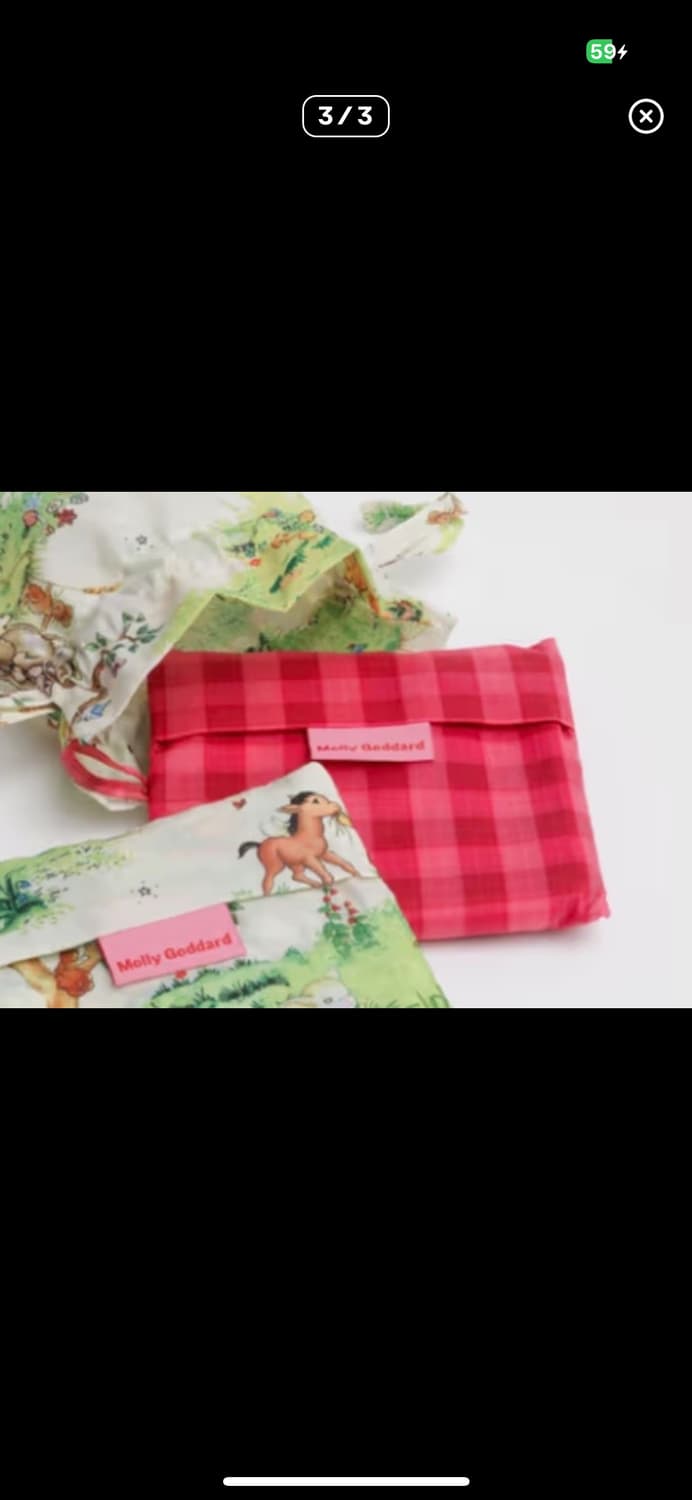 Baggu x molly goddard 스탠다드 장바구니 상품이미지3