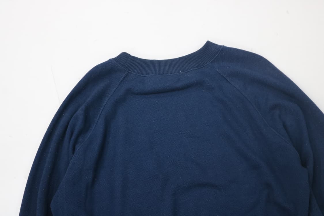 PUMA 푸마 80s 빈티지 옐로우 로고 네이비 래글런 맨투맨 상품이미지7