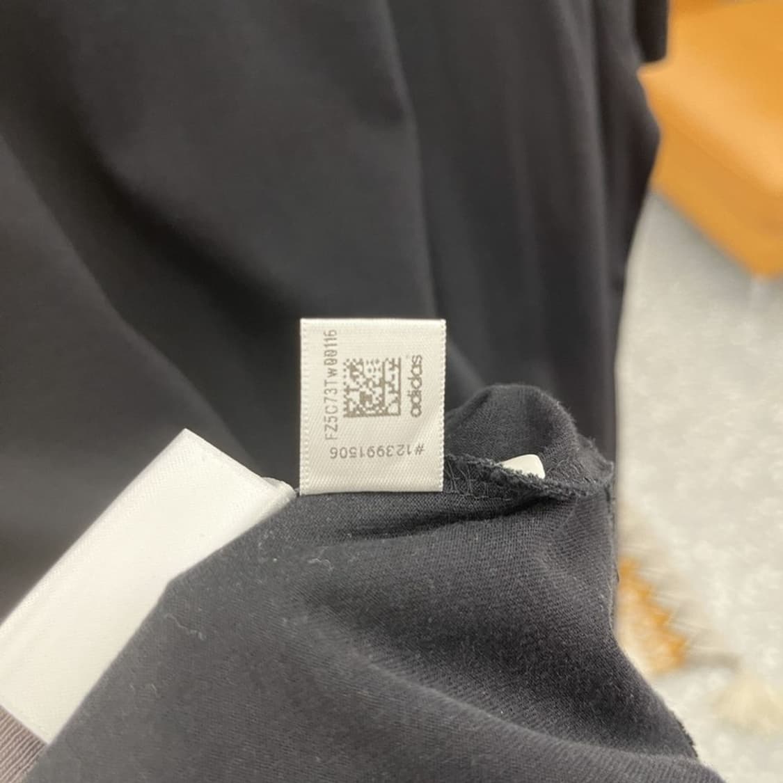 요지야먀모트 Y-3 아디다스 무지 올블랙 반팔티 M C11397 상품이미지7