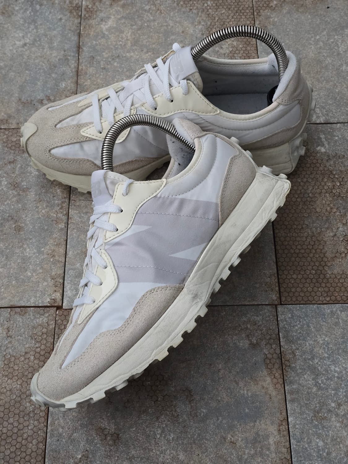 (260)뉴발란스 327 화이트 문빔 상품이미지2