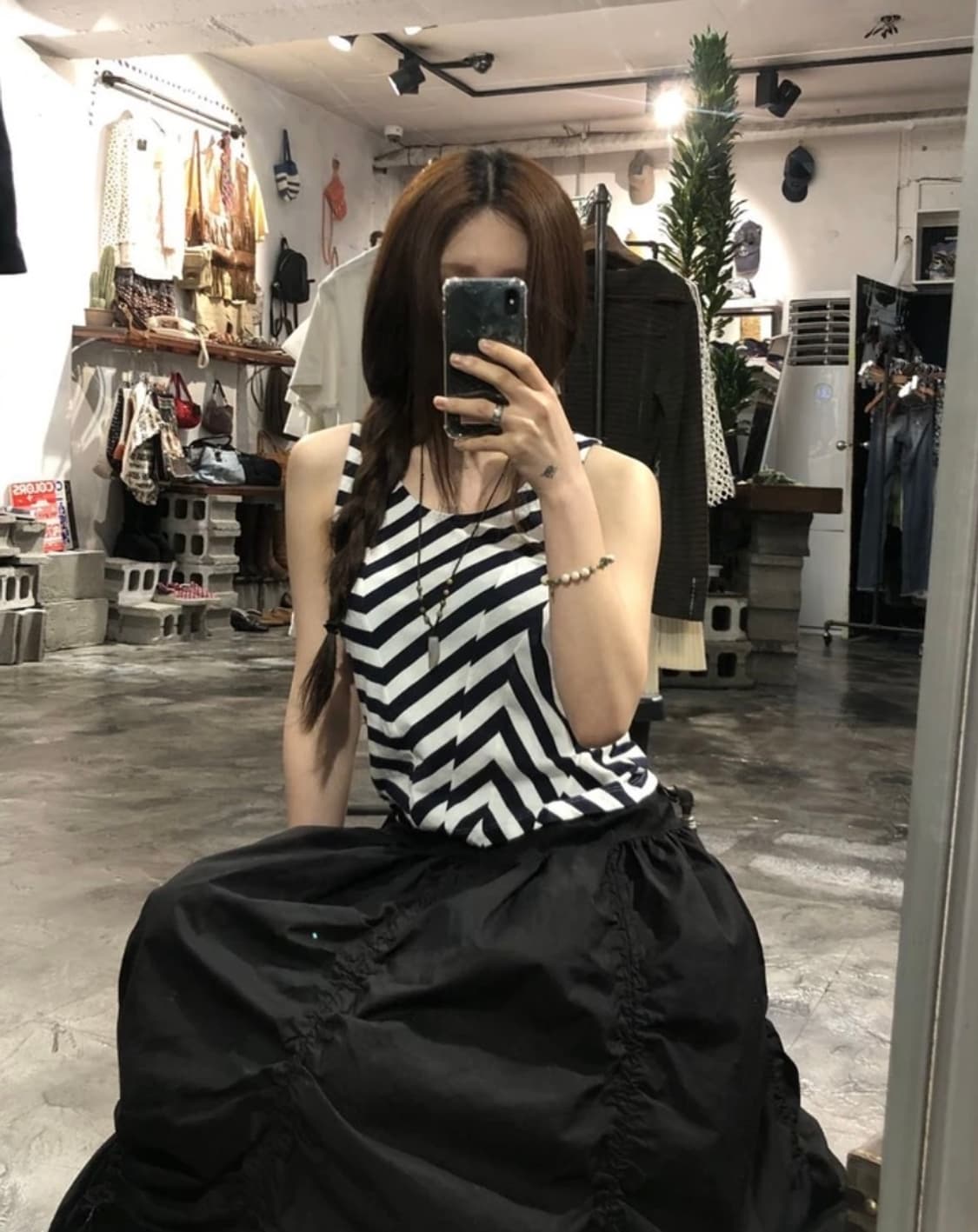 [2760]Paul smith black white sleeveless 상품이미지1