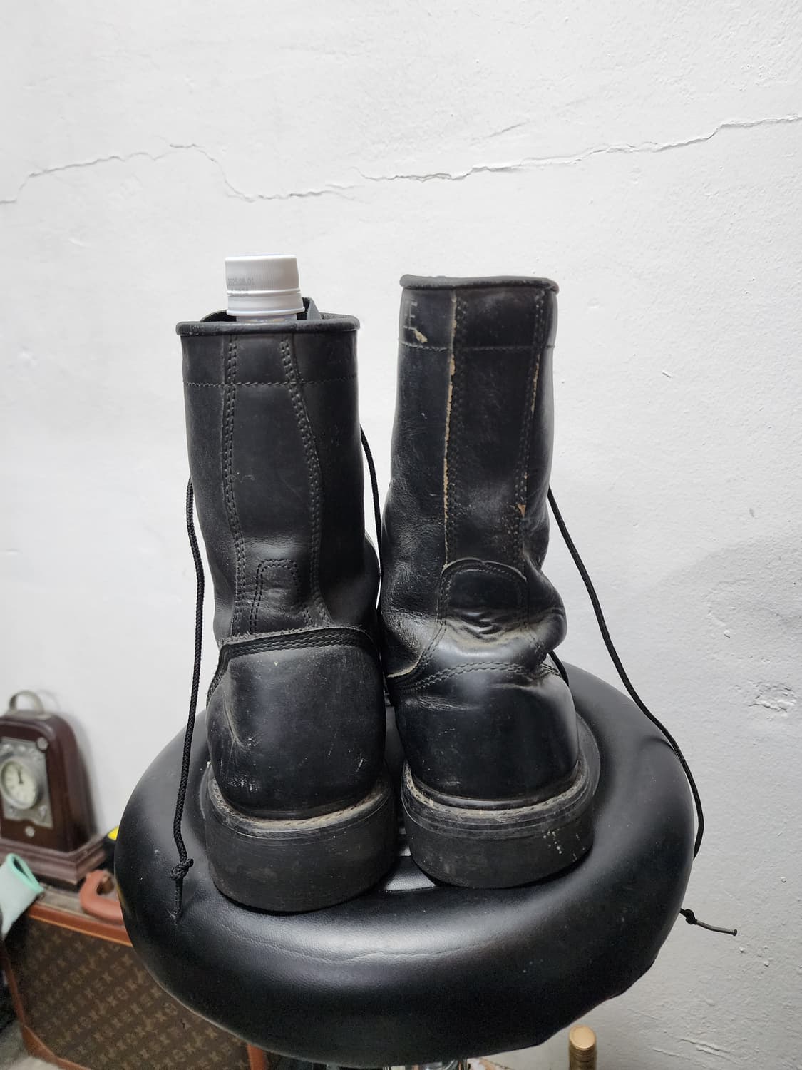 밀리터리 구형 리얼레더 전투화 상품이미지3