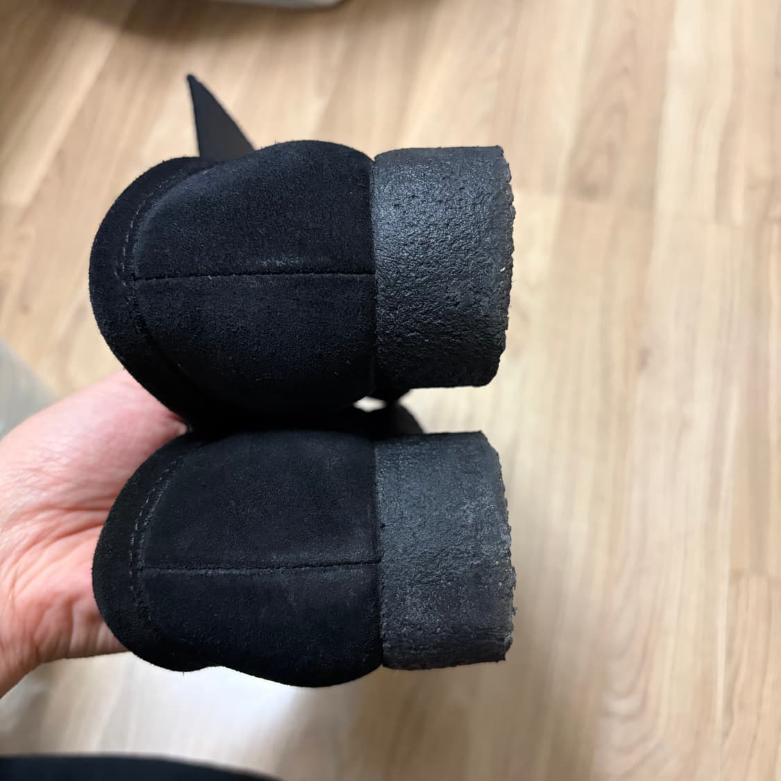 클락스 왈라비 블랙 스웨이드 상품이미지5