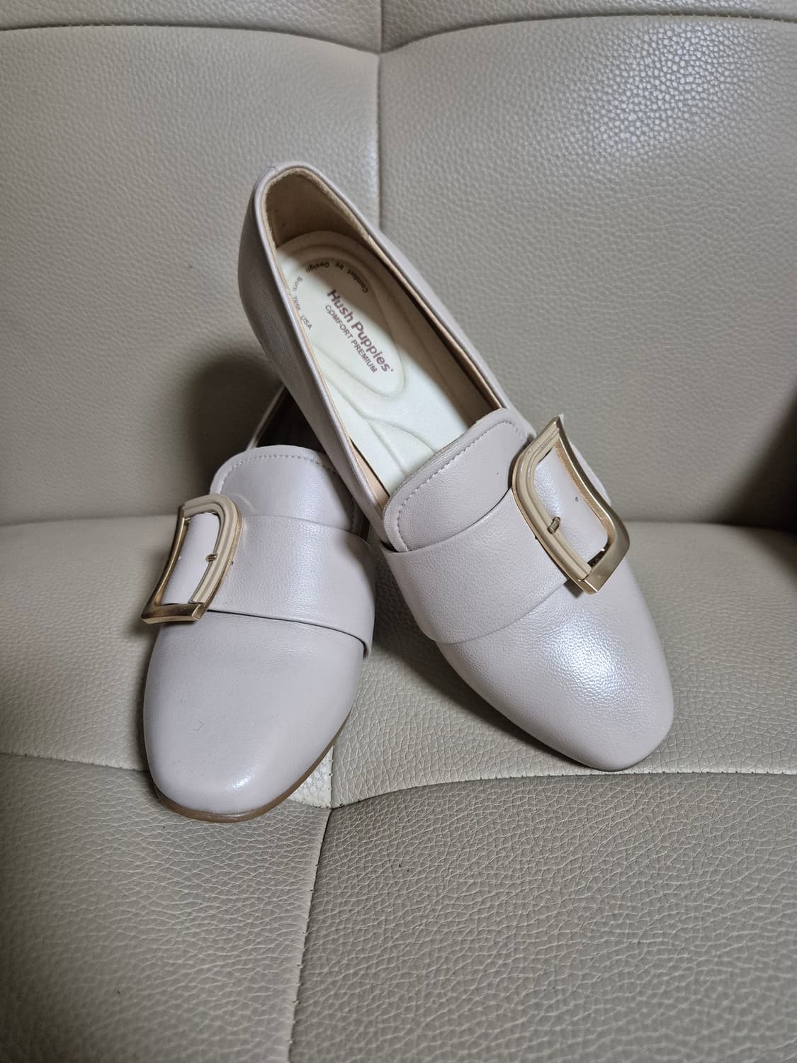 허시파피 양가죽 로퍼 상품이미지1