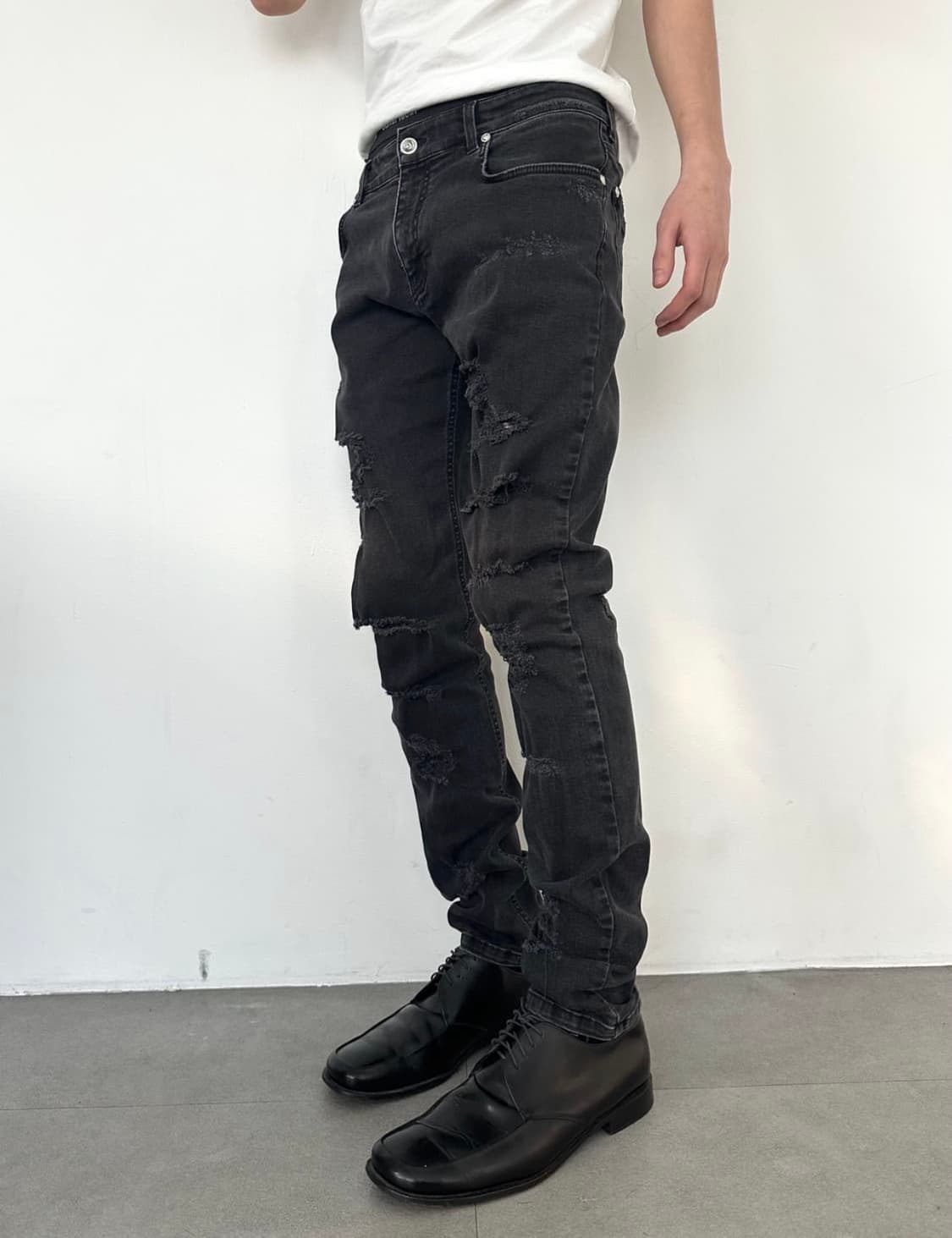 베르사체 베르수스 블랙 셔링 디스트로이드진 상품이미지1