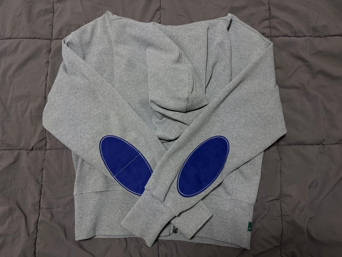 Karactor 카락터 Writer 후드집업 멜란지 그레이 00 팝니다 상품이미지2