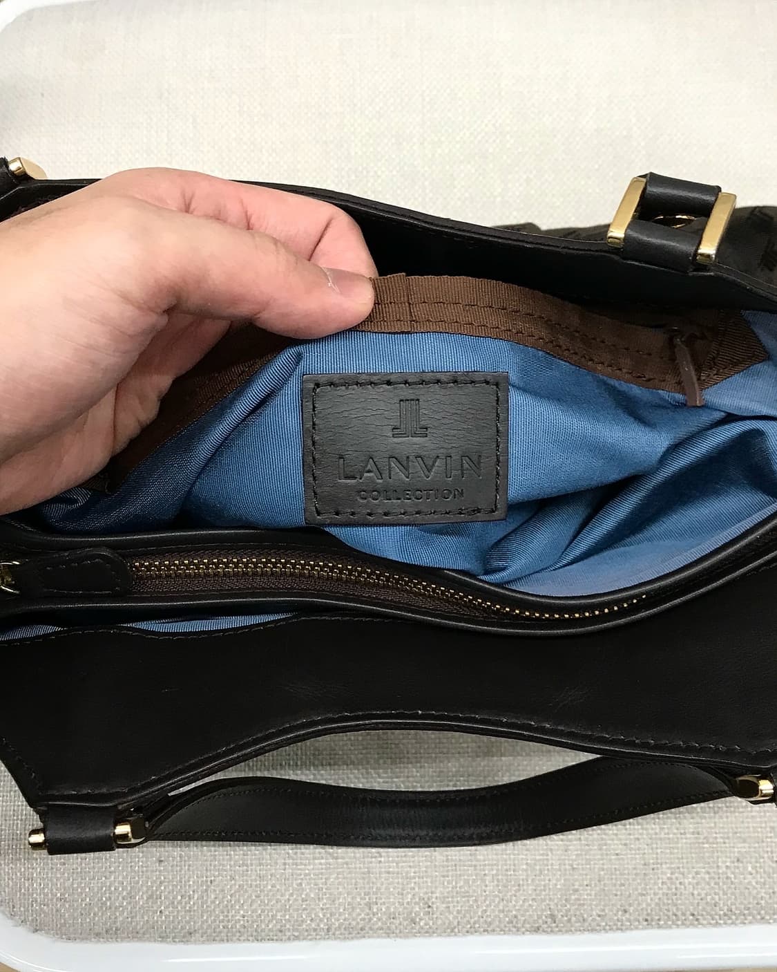 랑방 금장 토트백 가방 상품이미지7